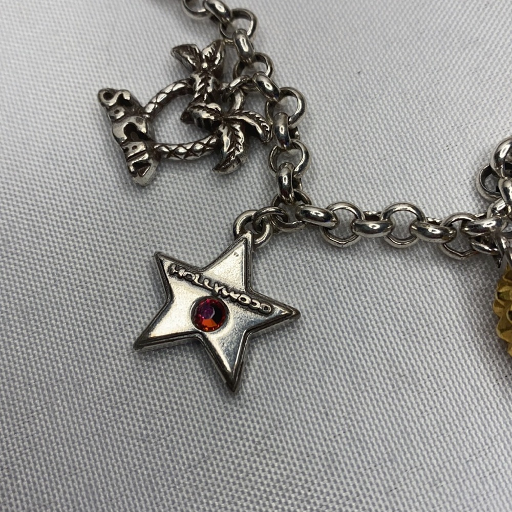 Brighton California charm Bracelet 8 1/2" - Picture 7 of 9